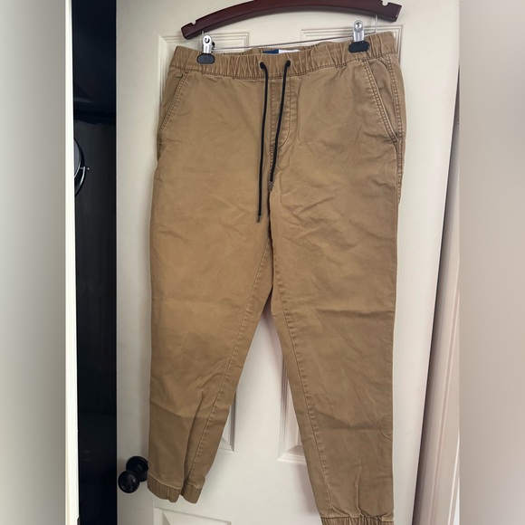 Old Navy Brown Modern Jogger Pants size LARGE MEN’S - Picture 3 of 7